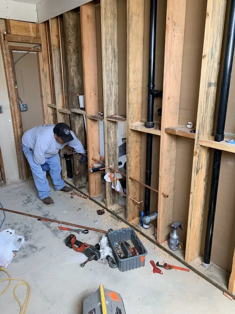 Commercial rough-in plumbing for Water Heater Replacement in Savannah